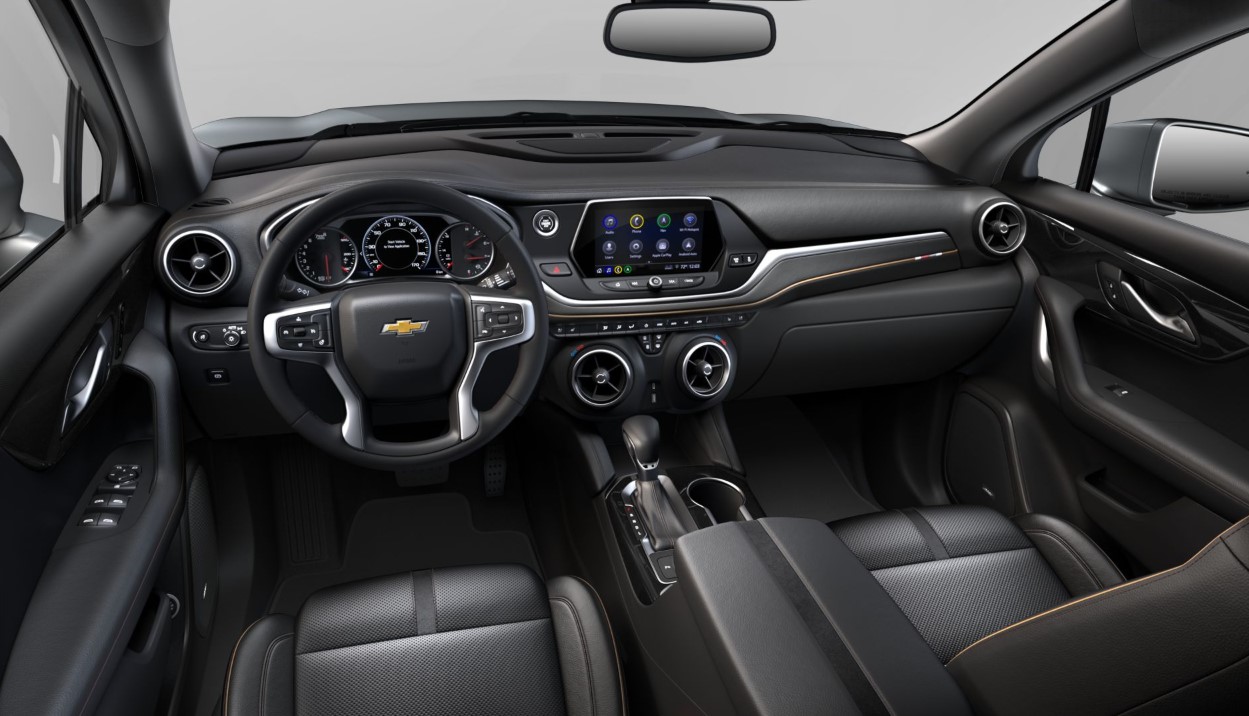 2019 Chevrolet Blazer Premier Black Interior